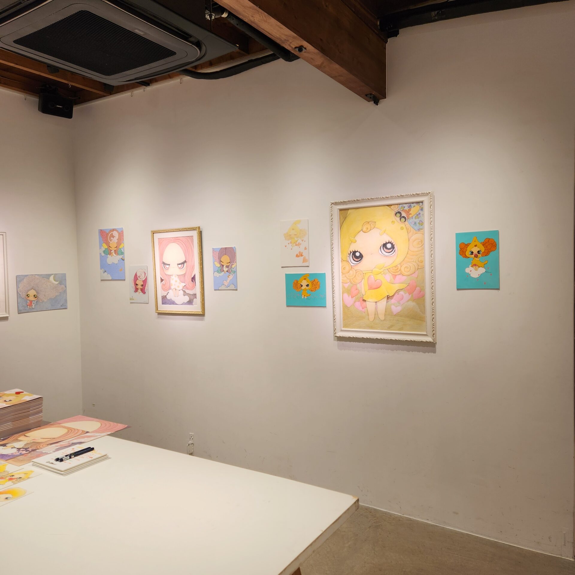 個展「櫻野めい絵本イラスト展 絵本 I’m Emmaの世界 〜8つのストーリー〜」