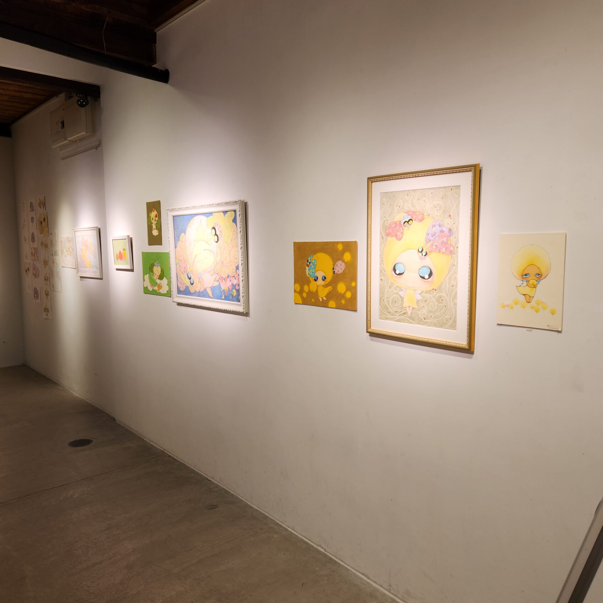 個展「櫻野めい絵本イラスト展 絵本 I’m Emmaの世界 〜8つのストーリー〜」