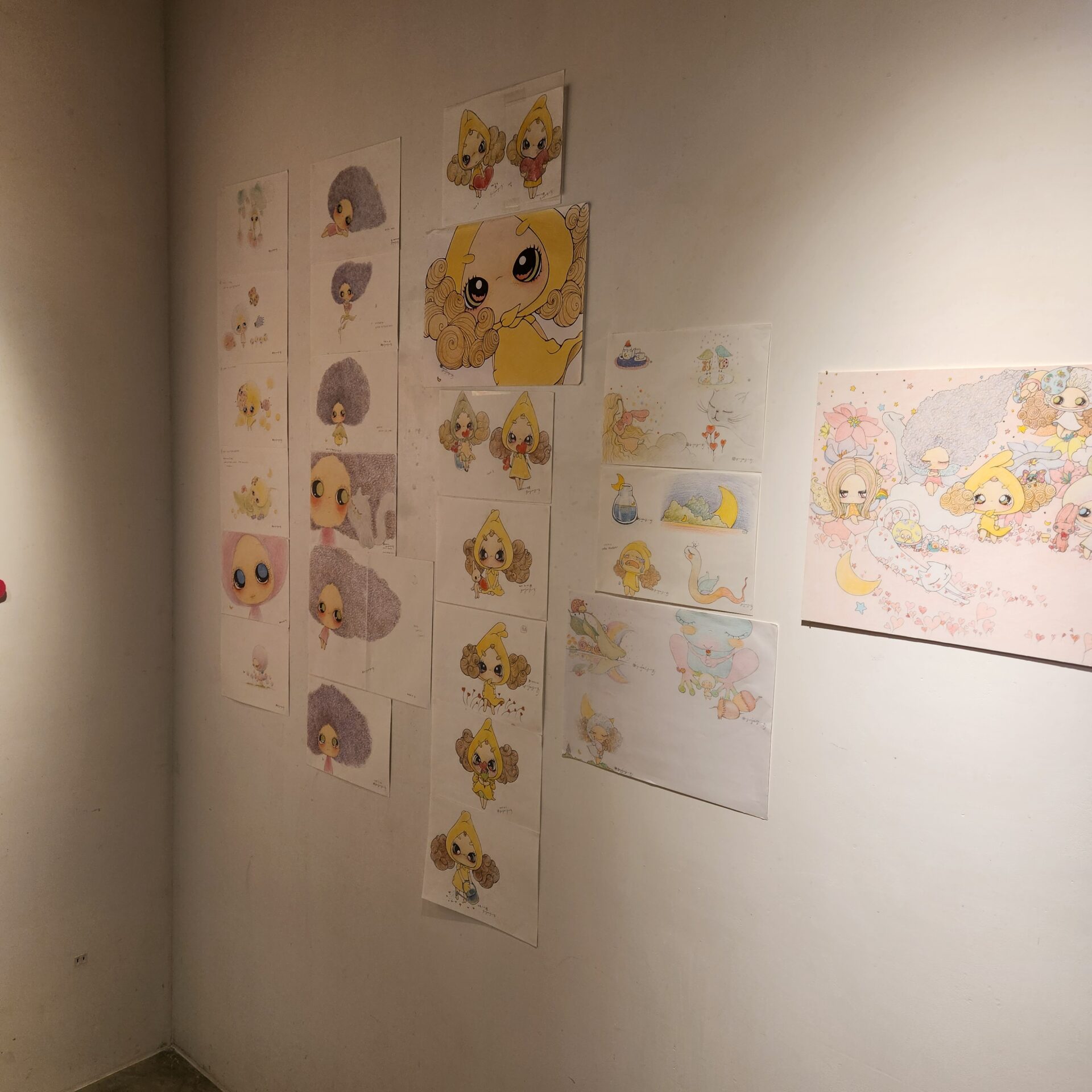 個展「櫻野めい絵本イラスト展 絵本 I’m Emmaの世界 〜8つのストーリー〜」